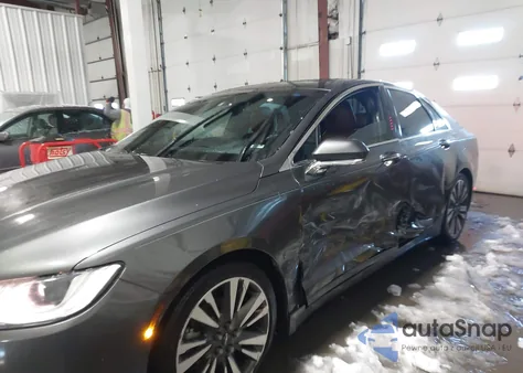 2017 Lincoln Mkz Hybrid Reserve from USA, damaged, VIN 3LN6L5MU9HR637908